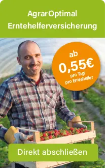 Agrarpoptimal Erntehelferversicherung Jetzt abschliessen